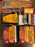 Vintage Crayola, flash cards, school supplies, toys ,