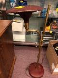 Metal vintage floor lamp 39 inches tall