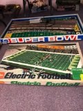 Tudor Electric football and Super Bowl set