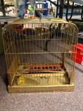 Brass bird cage