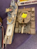 2 vintage military toys , large scale