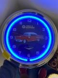 NAPA Chevrolet Lighted Clock