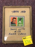 Topps 1959 Johnny unitas #138 rookie card