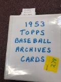 1953 topps baseball cards