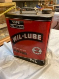 Wil-Lube Motor Oil Can