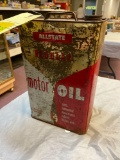 All State Motor Oil Can