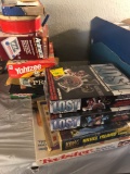 Collection of board games, lost, skull island, twister, Yatzy, tykes puzzle, monopoly gamer, etc.
