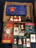 Vintage Christmas items, Goebel , GE lights, Noma lights, Lladro figurine