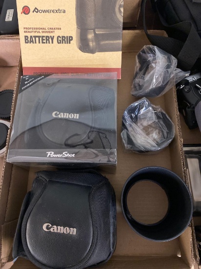 Canon camera cases, battery grip