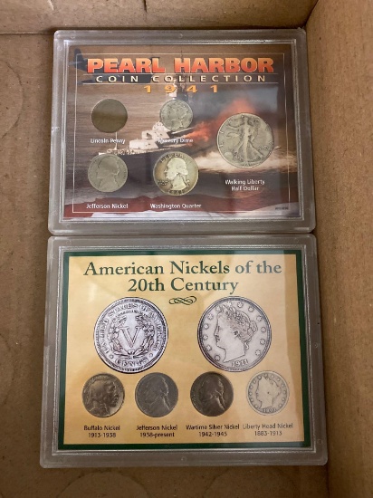 Pearl Harbor coin collection 1941, American nickels of the 29th century