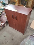 Wood cabinet