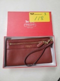 Coach handbag, leather