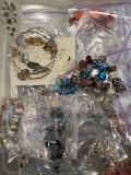 One box of costume jewelry, mostly bracelets