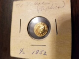 1852 California gold token