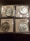 Silver halves, bid x 4