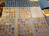 3 partial books of Lincoln cents