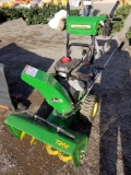 JD 726E snowblower, ele start