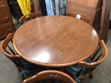 Dinette table w/6 chairs