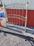 Metal full size bedframe