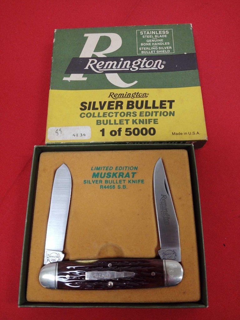 Who made remington bullet knives