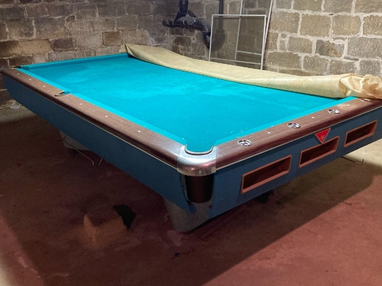 Brunswick AMF '60s full size pool slate table