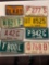 Vintage license plates