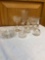 3 Waterford crystal perfume bottles, Rose Point Navarre Wildflower glass