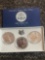 1983 Olympic silver dollar 3 coin set