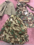 4 pieces military clothing