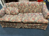 Floral sofa