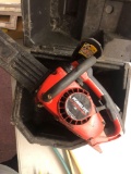 Homelite chainsaw with case