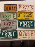 Vintage license plates