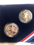 Detroit world cup USA 1984 official coin set