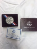 Dolly Madison uncirculated silver dollar coin, 1999