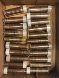 Collection of pennies, wheat pennies