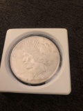 1922 silver peace dollar coin