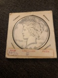 1926 silver peace dollar coin