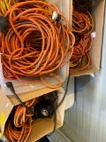 3 boxes extension cords, timers