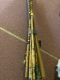 Fishing poles, 1 pole case