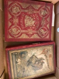 2 Chilos books German spectacular polychrome prints child?s circa 1890