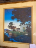 Maxfield Parrish twilight framed art