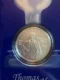 Thomas Edison commemorative coin 2004 silver