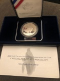 2000 Leif Ericson millennium commemorative coin US proof silver dollar