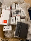 Box of door hinges