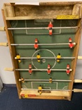 Vintage foosball table