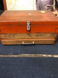 Wooden tool chest