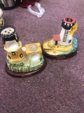 Partylite lighthouses