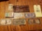 Assorted Foreign Paper Money, Stamps, US Army Papers