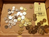 Assorted US Coins and Tokens