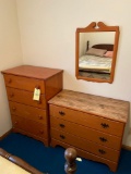 (2) Dressers and Mirror